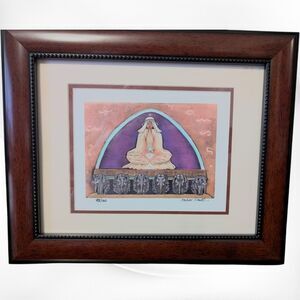 Andrea Smith Signed Giclee Print Number 40 Out Of 100 17.5" X 14.5" Framed